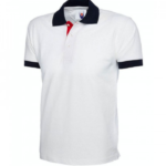 Contrast Polo shirt