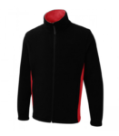 Two Tone Full Zip Fleece Jacket