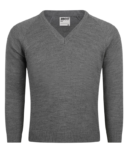 Knitted V-Neck Jumper