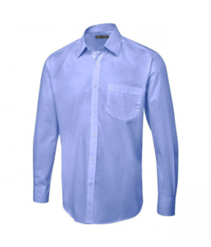 Men's Long Sleeve Poplin Shirt
