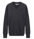 50/50 Knitted V-Neck Jumper