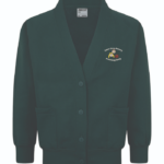 Coton Green Primary Cardigan