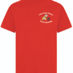 Coton Green Primary Red PE Shirt