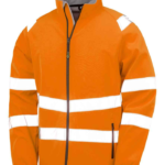 Genuine Recycled Printable Safety Soft Shell Jacket