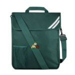 Cotten Green Portrait Bag