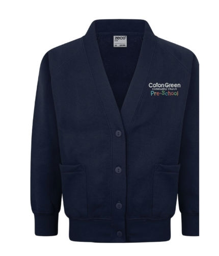 Coton Green Community Church Pre School Cardigan
