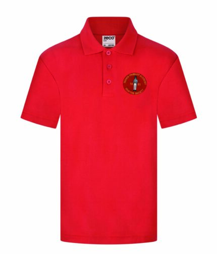 Manor Primary Academy Polo Shirt (Red)