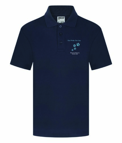 Glascote Nursery & Care Club Navy Polo Shirt